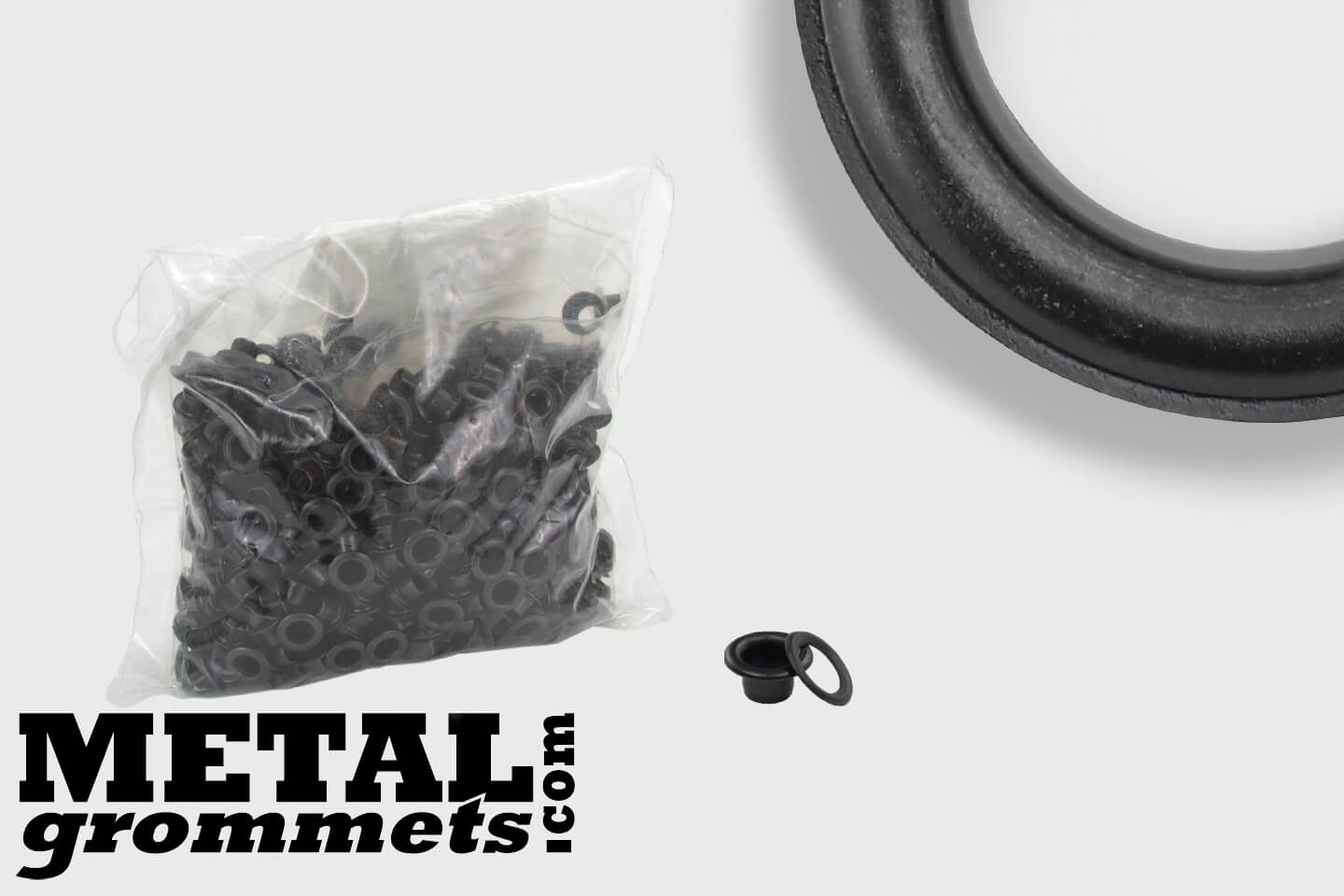 #X00 (11/64 - 0.172 Hole Size) Black Oxide Grommets & Washers