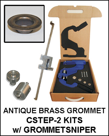 Antique Brass GrommetSniper Kit