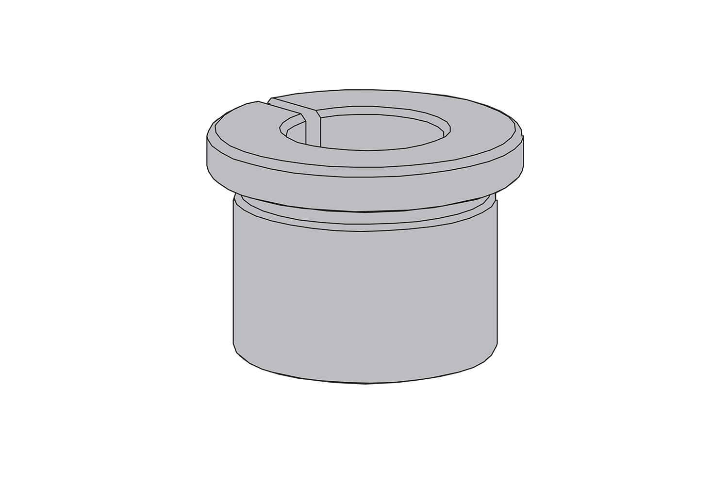 CSTEP-2 Spare Part #2 BOTTOM DIE BUSHING