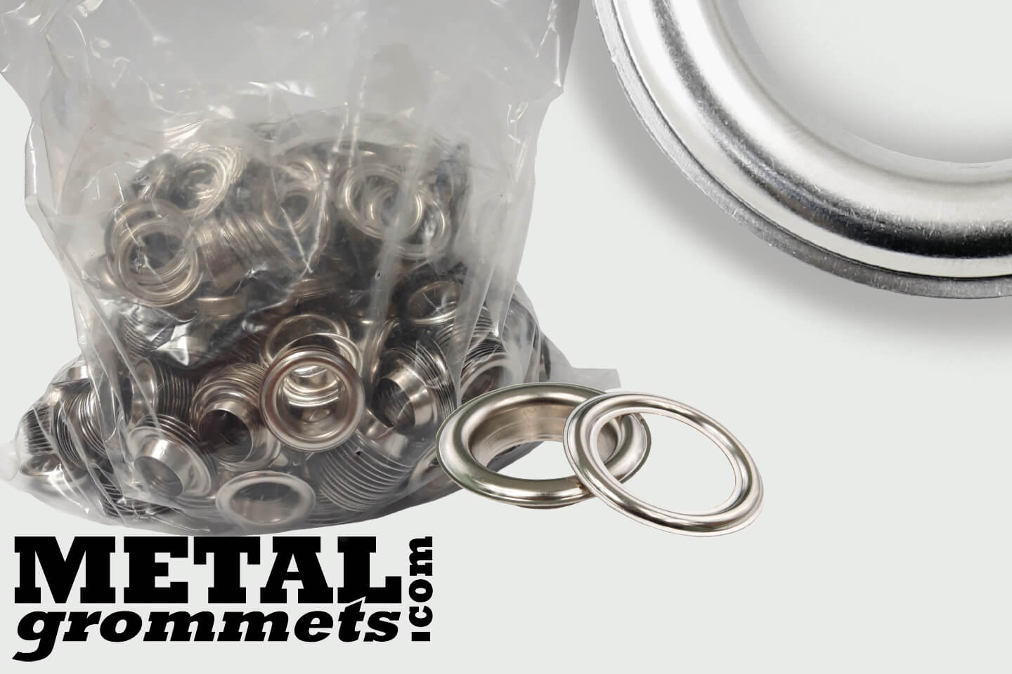 #5.5 (11/16 - 0.6875 Hole Size) Nickel Plated Grommets & Washers