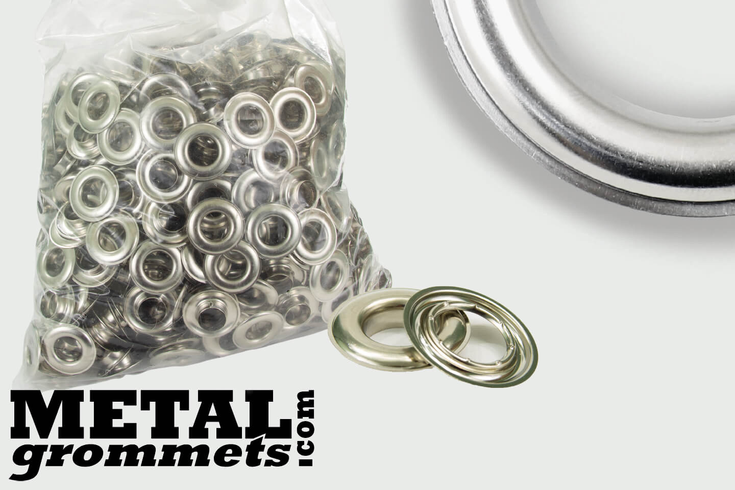 #5 (5/8 - 0.625 Hole Size) Nickel Plated Grommets & Washers