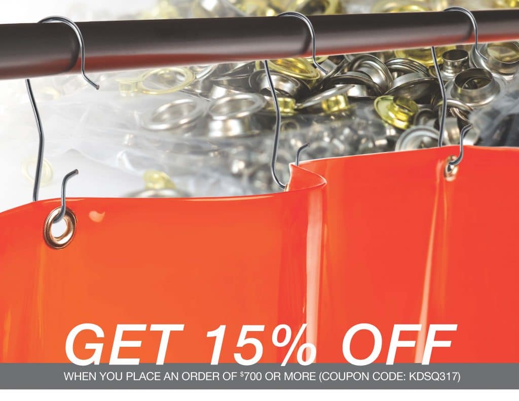 Industrial Curtain and Safety Curtain Grommets and Washers in Madison, Wisconsin