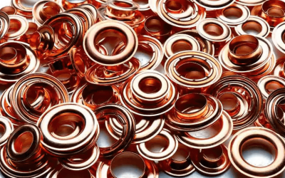Self-piercing copper grommets have virus-killing antimicrobial properties